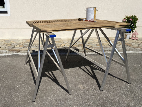 Arbeitsbock starr aus Aluminium (1 Stück)