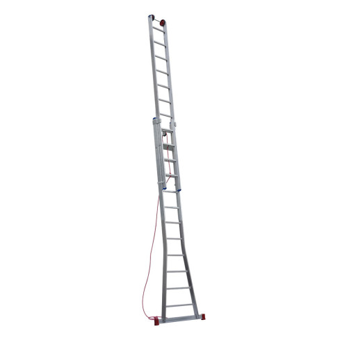 Seilzugleiter PREMIUM 2-teilig, 41/47 cm breit, unten konisch ausgestellt