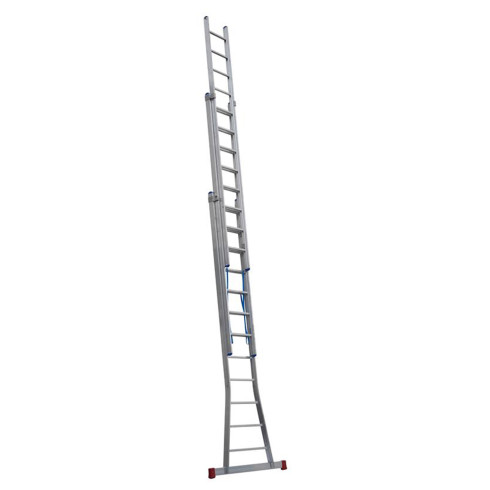 Mehrzweckleiter PREMIUM 3-teilig, 41/47/53 cm breit, konisch ausgestellt