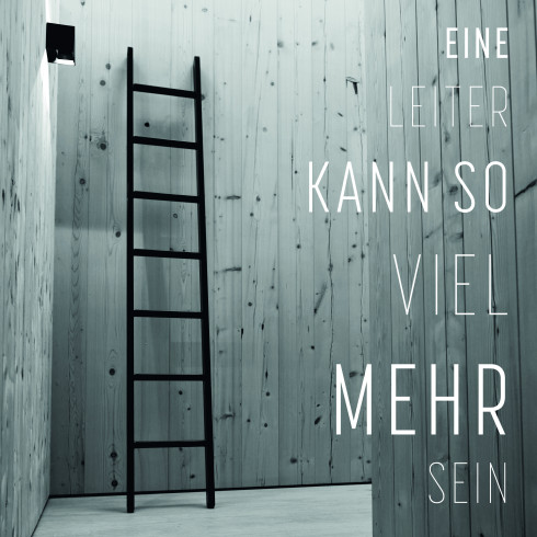 Anlegeleiter pulverbeschichtet, 1-teilig