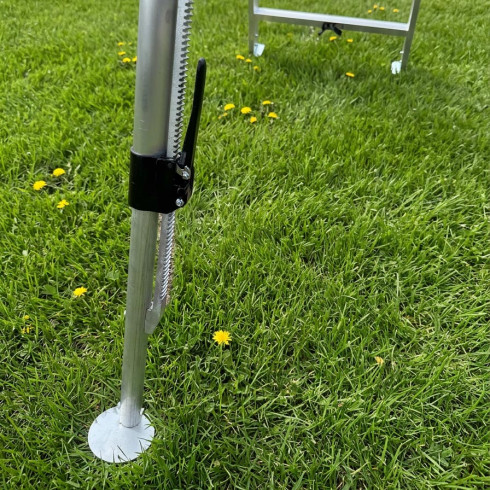 Obstbaumleiter 2.0 mit höhenverstellbarer Stütze