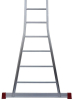 Anlegeleiter PREMIUM K - unten konisch ausgestellt, 1-teilig, 41 cm breit