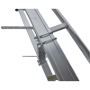 Stufenanlegeleiter 41 cm breit mit Handlauf ohne Traverse