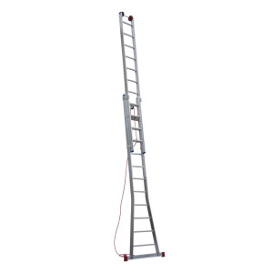 Seilzugleiter PREMIUM 2-teilig, 41/47 cm breit, unten konisch ausgestellt