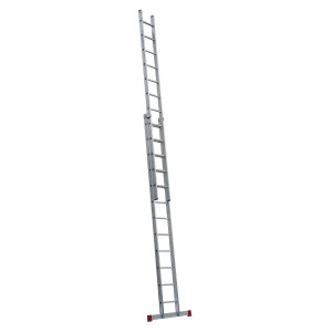 Schiebeleiter Handwerker STANDARD 2-teilig, 35/41 cm breit  