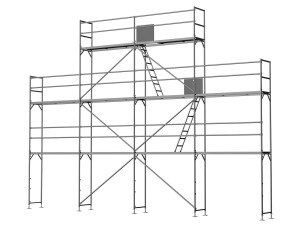 Giebelgerüst klein B - 3,0 m Felder