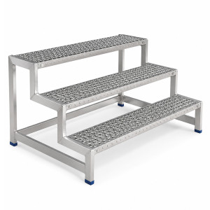 Industrie Montagetritt aus Aluminium